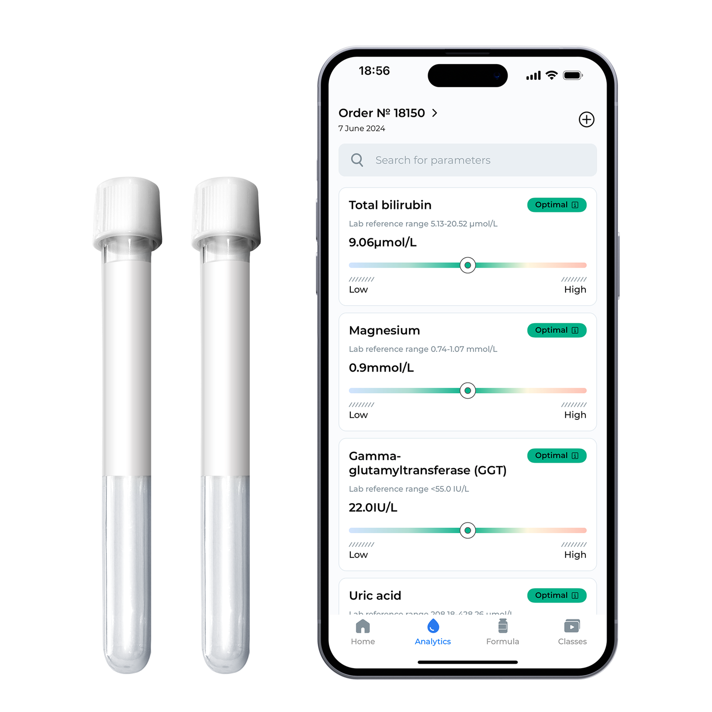 Bioniq Blood Test Upload