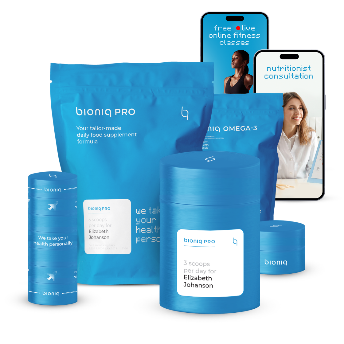 Bioniq PRO supplement subscription - Randox